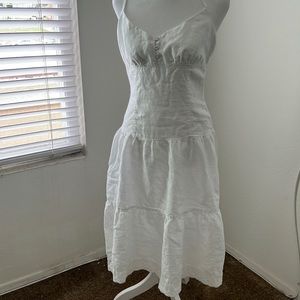 Guess White Sundress